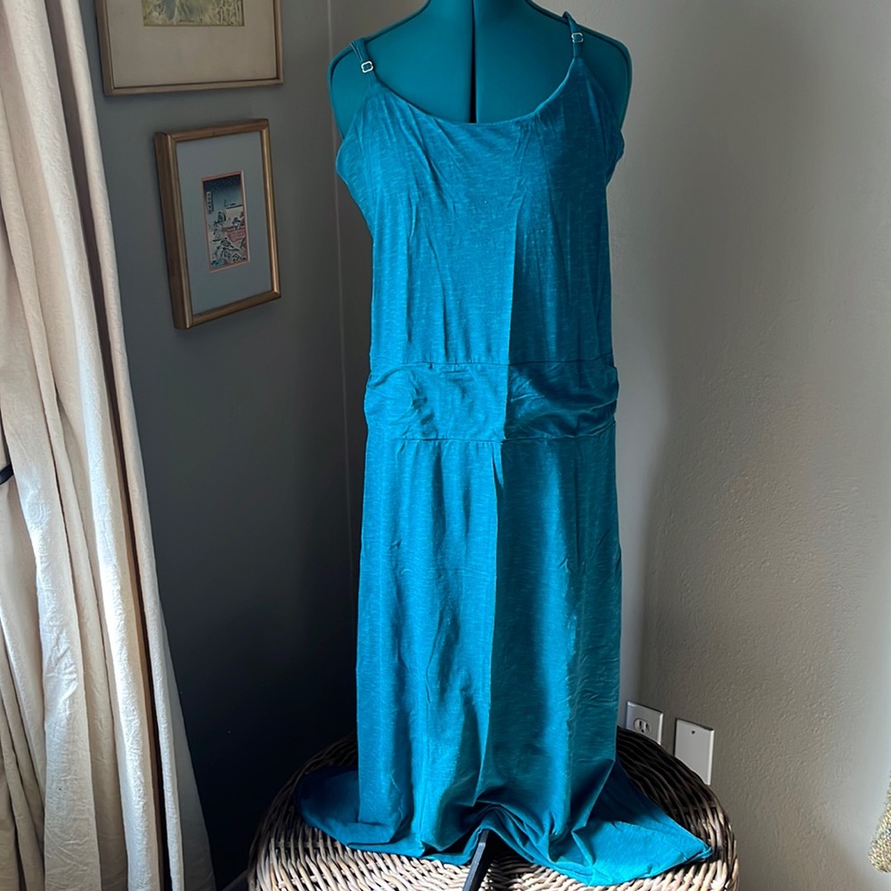 Tall girls! Extra long, shelf bra summer dress from horny toad.